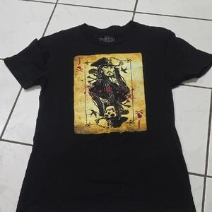 Disney Black Pirate Graphic Tee